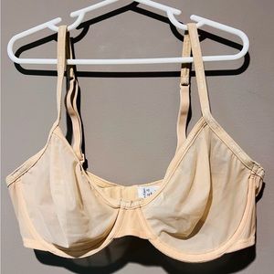 Calvin Klein Beautiful Nude Sheer Barlette with underwire in size 36B! * NWOT *
